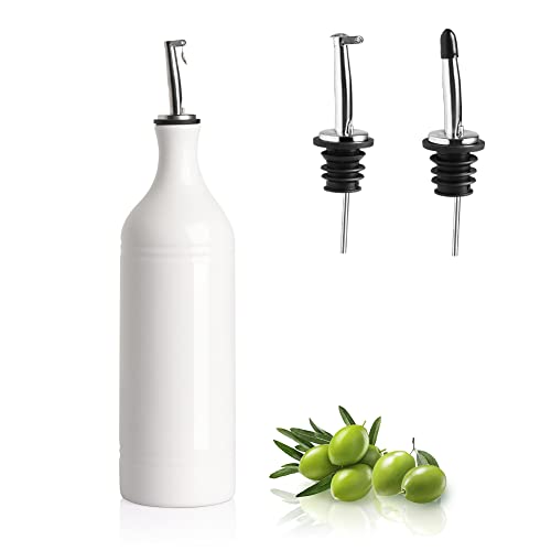 Sweejar Large Ceramic Olive Oil Dispenser Bottle