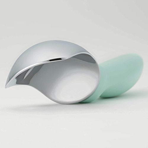 Heavy Duty Metal Ice Cream Scoop with Soft Grip Handle