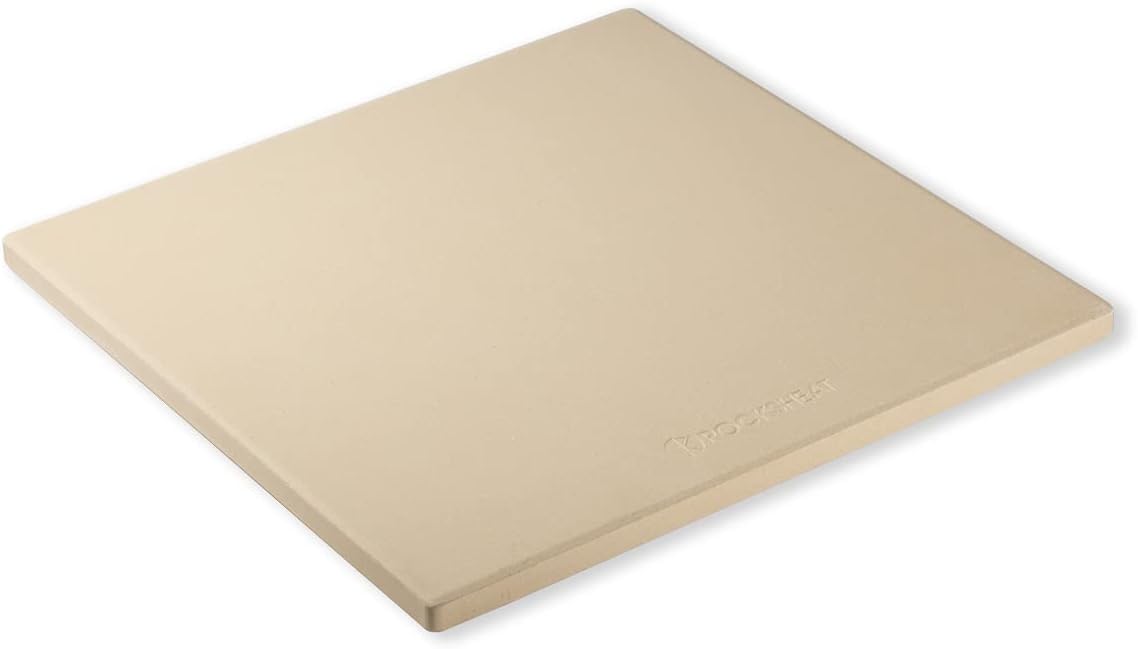 13.2" x 13.2" x 0.6" Square Cordierite Pizza Baking Stone Perfectly Compatible for Ooni Karu 12 Pizza Oven - Culinary Roots