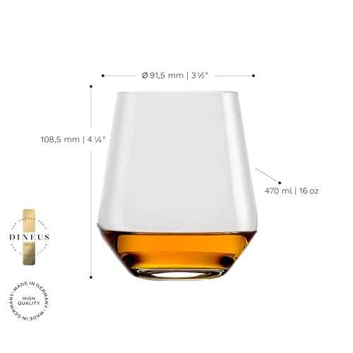 Revolution D.O.F. Whisky Tumblers Crystal (6 Count)