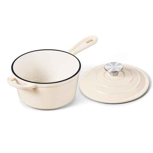 Enameled Cast Iron Sauce Pan