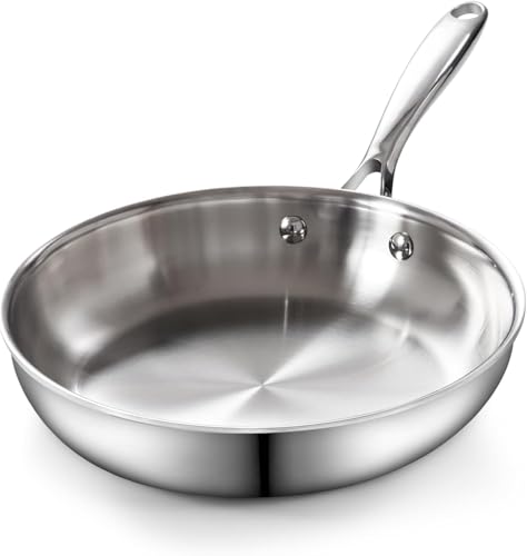 Multi Ply Clad Stainless Steel 12" Frying Pan