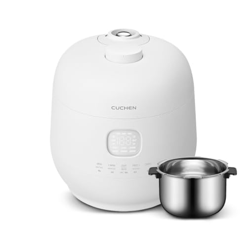 6 Cup Premium IH Pressure Rice Cooker with 304Ti Stainless Steel Inner Pot