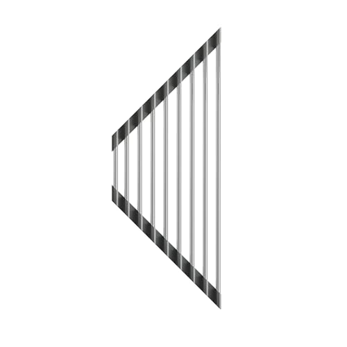 Dowell Over The Sink Roll Up Triangle Dish Drying Rack