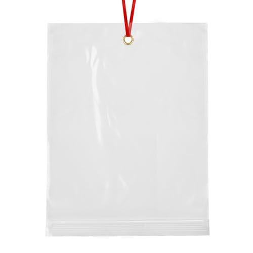 GPI 10" x 13" Reclosable Zip Bags with Bottom Hang (1000 Count)