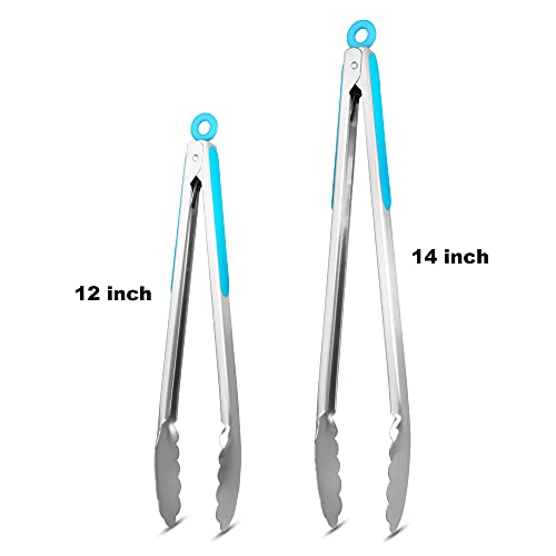 304 Stainless Steel Kitchen Cooking Tongs