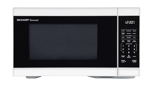 SMC1161KW 1.1 cu. ft. 1000W White Countertop Microwave Oven