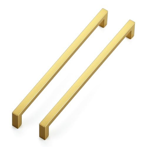 Gold Cabinet Handles Solid Cabinet Pulls (5 Count)