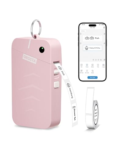 Label Maker S001 Portable Bluetooth Label Maker Machine with Tape