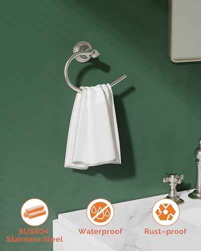 Towel Ring Wall Mounted for Bathroom