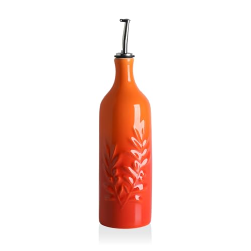 Sweejar Ceramic Olive Oil Dispenser Bottle