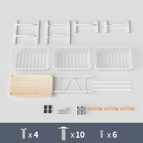 4 Layer Fruit Basket Kitchen Food Storage Organizer and Storage Rack