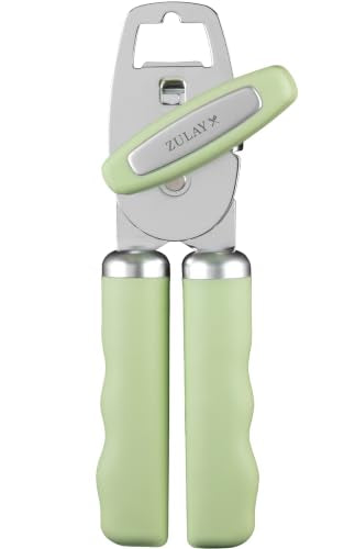 Heavy Duty Stainless Steel Can Opener Manual with Bottle Opener