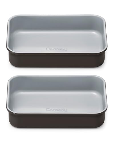 Non Stick 9" x 6.5" Small Rectangle Baking Pan Duo (2 Count)