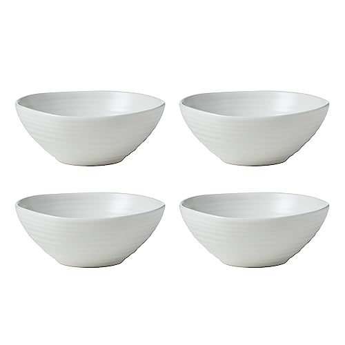 White Ridge Piece Dinnerware Set (12 Count)