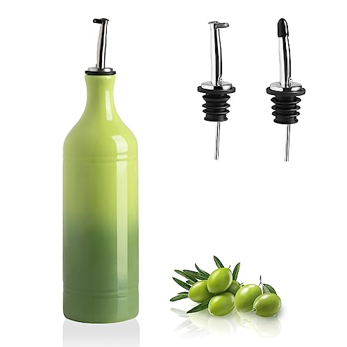 Sweejar Large Ceramic Olive Oil Dispenser Bottle