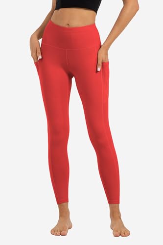 Butt Lifting High Waist Leggings for Women Buttery Soft Yoga Pants with Pockets Moisture