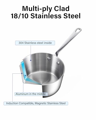 Multi ply Clad Stainless Steel Butter Warmer 4