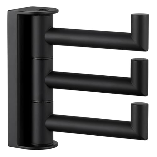 Swivel Towel Hook with 3 Arms