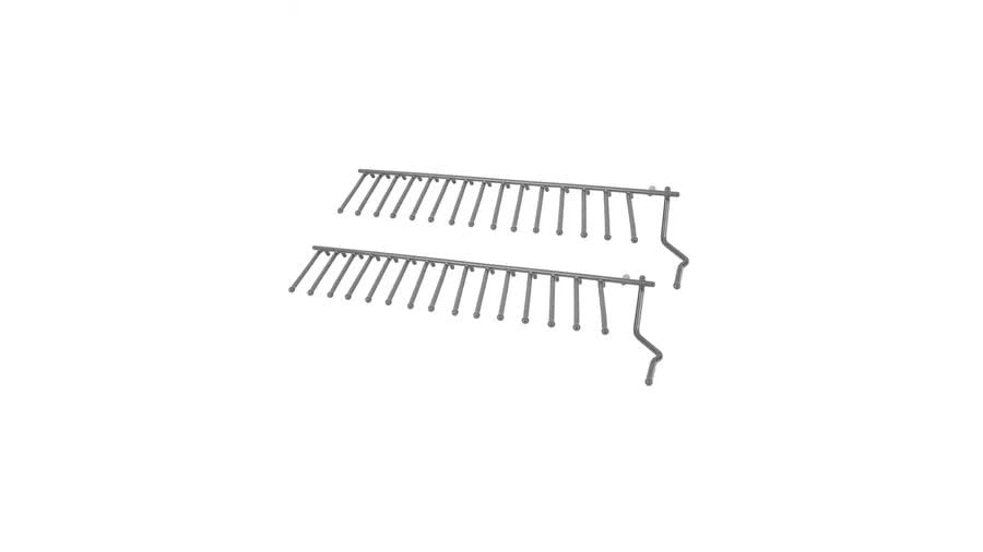 00645101 Dishwasher Flip Tine Row