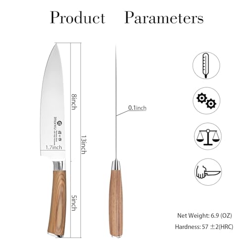 8 Inch Japanese SUS440A High Carbon Gyutou Chef Knife
