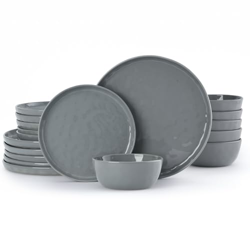 Mars Stoneware Dinnerware Set for 6