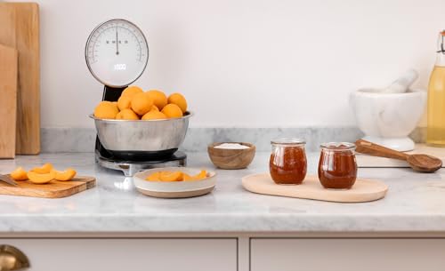 Retro Style Analog & Digital Kitchen Scale