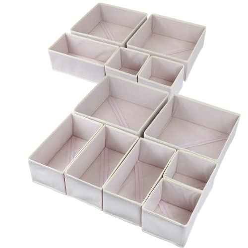12 Pack Drawer Organizer Clothes (12 Count)