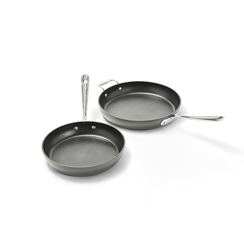 HA1 Nonstick Fry Pan Set with lids (2 Count)