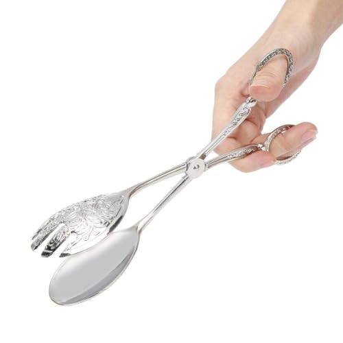 Buffet Tongs Zinc Alloy Salad Tong Kitchen Tong Serving Non