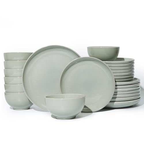 Stoneware Dinnerware Sets for 8