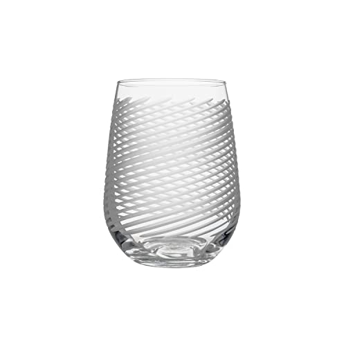 Cyclone Stemless Wine Tumbler (4 Count)