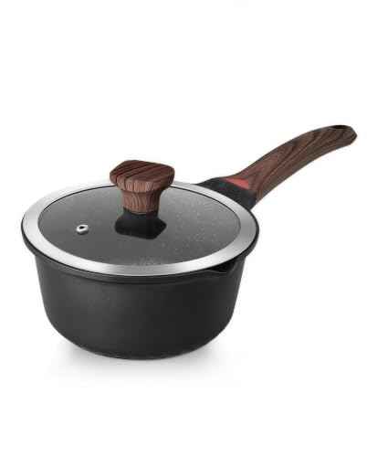 2QT Nonstick Sauce Pan with Lid