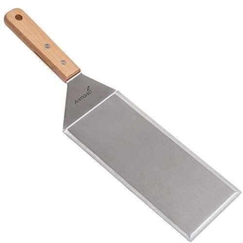 Stainless Steel Metal Griddle 4 x 8 inch Spatula