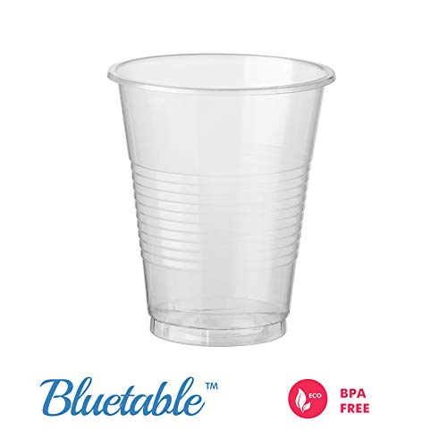 Plastic Cups Bulk Disposable Clear Cup 7 oz (1200 Count)