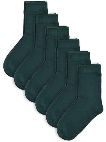 Unisex Kids Boys Girls Soft Cotton School Socks 6