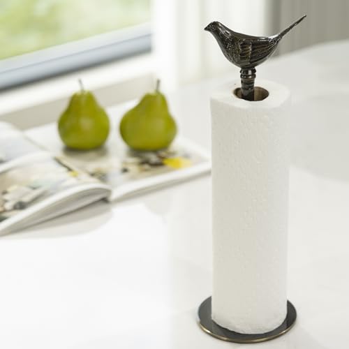 1 Luxurious Brass Paper Towel Holder countertop