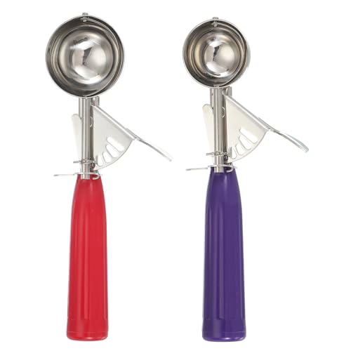 2 Pcs Cookie Scoops Ice Cream Scoop w