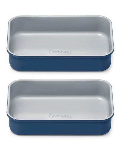 Non Stick 9" x 6.5" Small Rectangle Baking Pan Duo (2 Count)