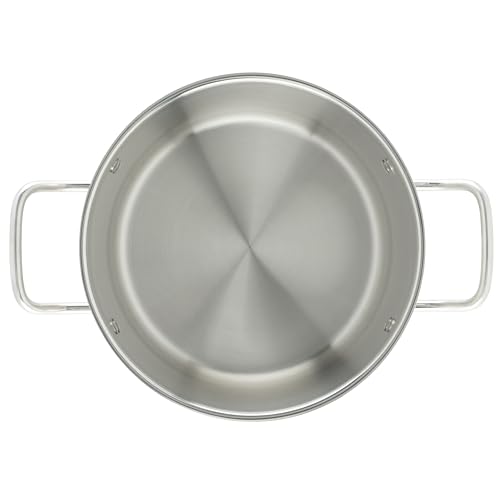 Silver 8 qt Stainless Steel Stock Pot with Cover