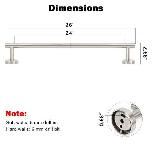Bath Towel Bar