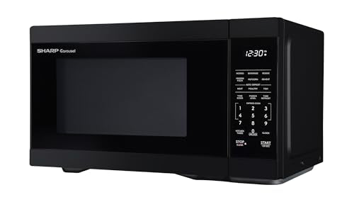 SMC1161KB 1.1 cu. ft. 1000W Black Countertop Microwave Oven
