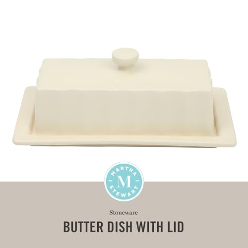 Broadbrook Stoneware Butter Dish with Lid