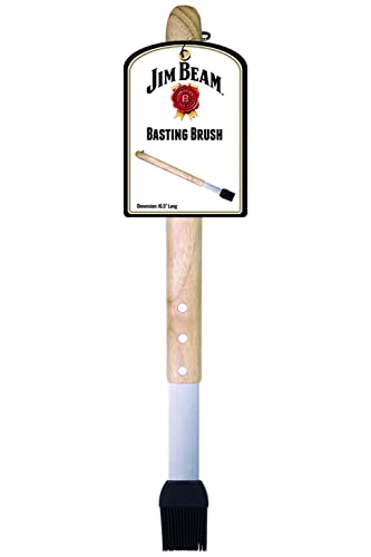 JB0140 Wooden Handle Silicone Head Basting Brush