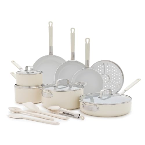 X Bobby Flay 16 Piece Ceramic Nonstick Cookware Set