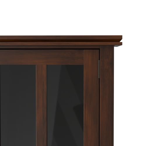 Artisan 66" Wide Solid Wood Sideboard in Russet Brown