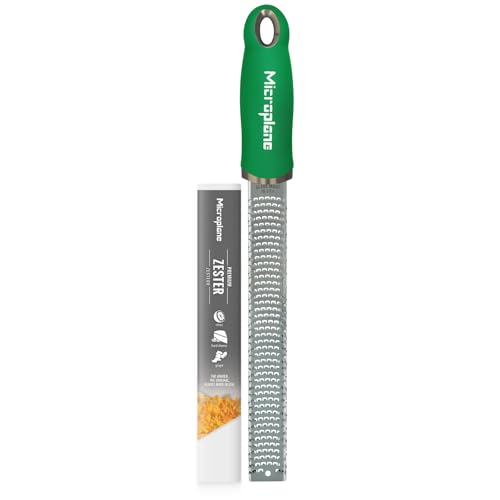 Premium Classic Zester Grater in Fresh Basil Green
