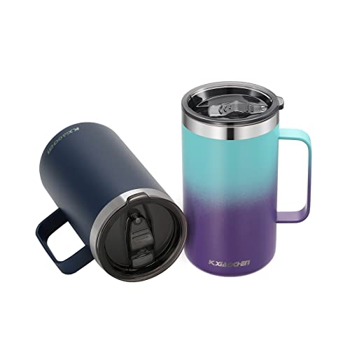 2 Pack 20 oz Insulated Coffee Mugs (2 Count)