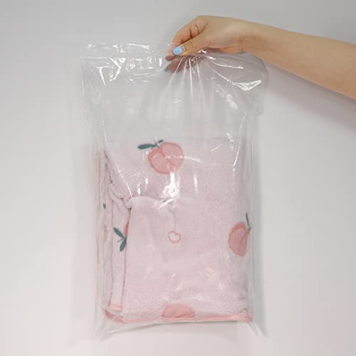 500 Count 12" x 18" Large Zip Bags