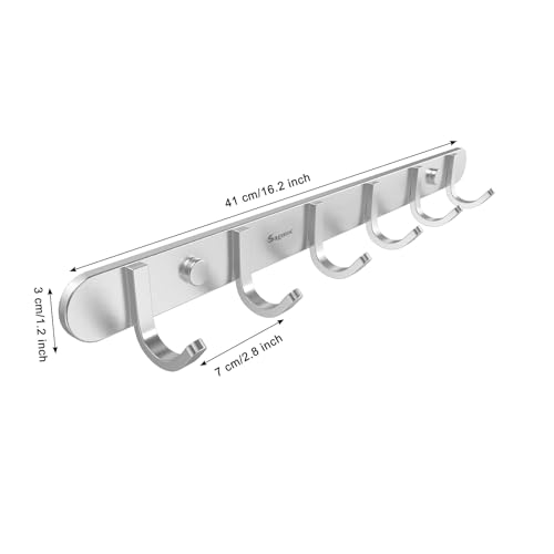 Wall Mounted Coat Hook Rack